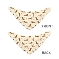 thumbnail image 3 of Honeii Heart Dachshund Print Pet Scarf Dog Bandanas for Dogs Triangle Dog Scarfs,Bandana Pet Cute Scarf Bibs for Small Medium Dogs and Cat-Medium, 3 of 5