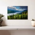 thumbnail image 2 of Elephant Stock Columbia River Gorge View Wall Art - Horizontal Canvas Wall Art - Living Room Wall Decor - Nature Canvas - Green And Blue Decor - 12" x 8", 2 of 8