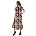 thumbnail image 3 of Moomaya Tenues d'Été Femmes Coton Flex Imprimées Robes Décontractées, 3 of 5