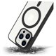 thumbnail image 4 of Mr. Gadgets Funda Transparente Color Compatible Con Magsafe Silicona Acrilico Clear Color Case Carcasa Para iPhone 16 Pro Negro., 4 of 7