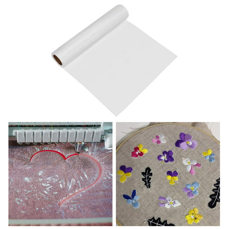 Water-soluble stabilizer in machine embroidery - Machine embroidery  materials and technology - Machine embroidery community