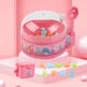thumbnail image 5 of Juego de actividades de pesca,Máquina de juego de actividades de pesca para niños pequeños,Mini juguetes de peces portátiles para regalos de cumpleaños de niños.,Juego de manos, 5 of 8