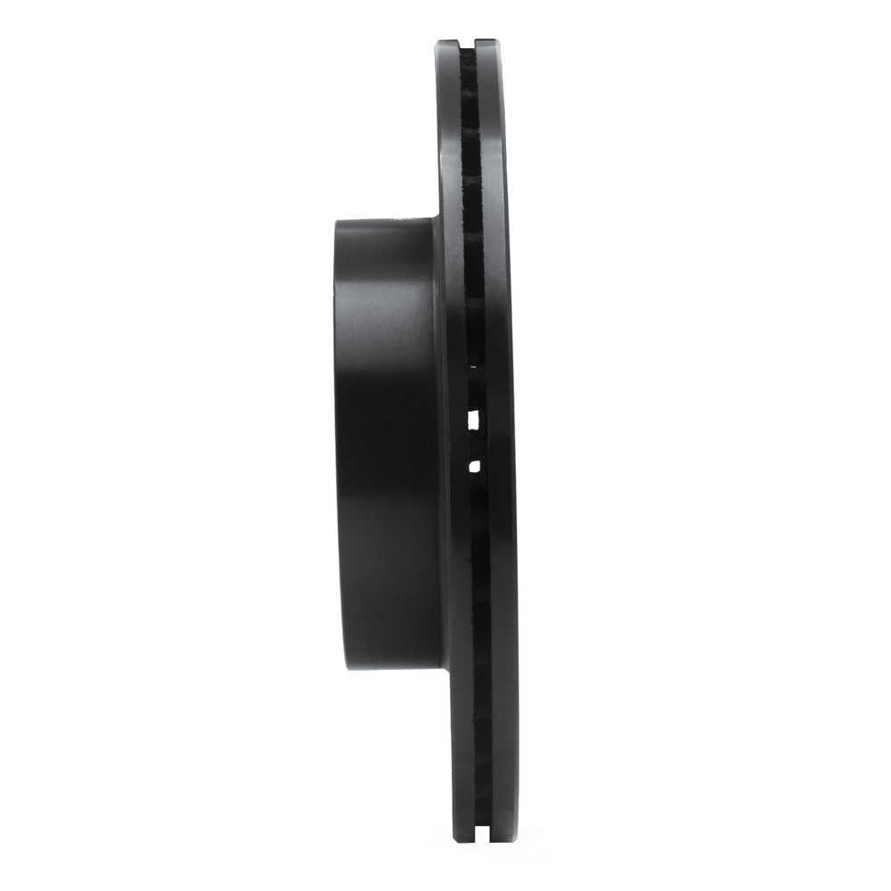Dynamic Friction Company 633-59011L DFC Brake Rotor - Drilled And Slotted - Black