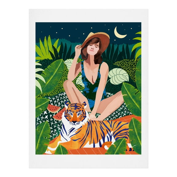 Society6 Living In the Jungle by 83 Oranges Art Print