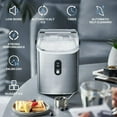 thumbnail image 2 of KDNKO 35lbs/24H Nugget Ice Maker Countertop,Portable Ice Maker Machine with Auto-Cleaning, Black, 2 of 11