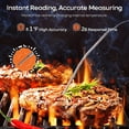 thumbnail image 2 of Digital Water Thermometer with Long Probe, Digital Instant Read Meat Thermometer with Large Touchscreen LCD, Grill Thermometer, Cooking Food Meat Thermometer Instant Read for Smoker Kitchen BBQ Oven, 2 of 7