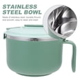 thumbnail image 3 of Shisuyan Stainless Steel Bowl Large Serving Bowl Practical Bowl for Daily Use 1Pcs, 3 of 8