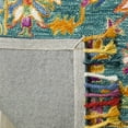 thumbnail image 4 of SAFAVIEH Aspen Mario Colorful Floral Wool Area Rug, Turquoise/Purple, 2'3" x 5', 4 of 5