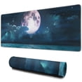 thumbnail image 1 of Ultimate Moonlight Large Gaming Mouse Pad - 31.5x11.8 Inch with Premium Micro-Weave Cloth, Stitched Edges, Non-Slip Base, Water Resistant Keyboard Pad for Gamers, Office & Home, 1 of 7