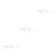thumbnail image 3 of Qarigey Hombres Medio marco Anteojos Gafas de lectura Moda Doble viga Anteojos Espectáculos Interior Exterior Plata blanco Type1 NO1, 3 of 6
