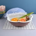 thumbnail image 4 of XGFHYJEH Colander, Colander Plastic, Small Colander, Berry Colander, Kitchen Colander, Fruit Colander, Small Colander for Fruit and Veggies, 4 of 6