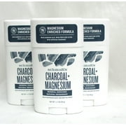 Schmidts Charcoal + Magnesium Natural Deodorant 1.7 oz 3 PACK