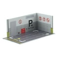 thumbnail image 1 of Base de exhibición de escena de garaje de PVC para estacionamiento de modelos de automóviles a escala 1/32 32008 Gris, 1 of 5
