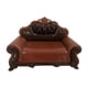 thumbnail image 1 of Sofá en miniatura, mini sillón, sofá, juego de simulación, accesorios de bricolaje, muebles en miniatura para habitación Respaldo marrón oscuro, 1 of 9