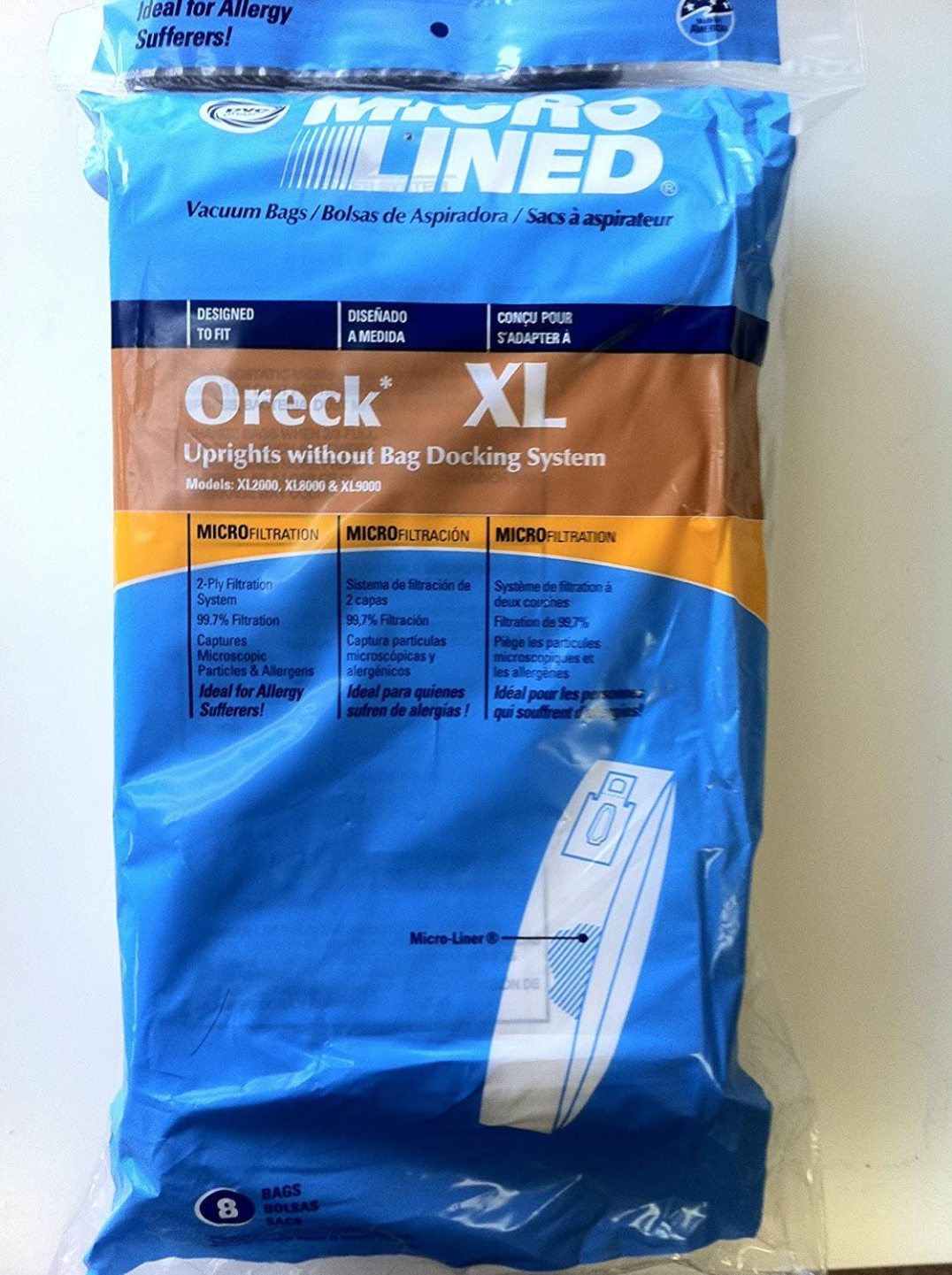 Codllyne Replacement Part 471631 Oreck Xl MicroLined Paper Bag Vacuum