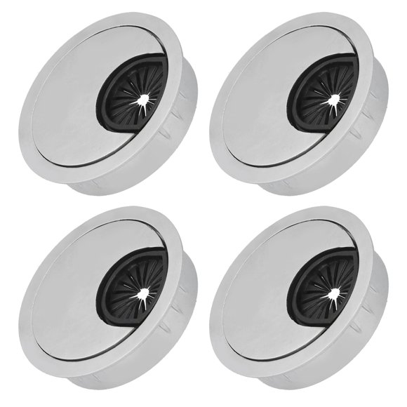 Cubierta para orificio de cable, juego de 4 pasacables para escritorio Pasacables para escritorio Durabilidad mejorada