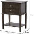 thumbnail image 3 of Glory Furniture Newton 2 Drawer Nightstand in Beige, 3 of 16
