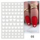 thumbnail image 1 of 1 Uds. 3D láser corazón letra pegatina para uñas decoración de uñas flor estrella accesorios para uñas calcomanías pegatinas suministros para uñas piezas para uñas Dengxun unisex, 1 of 2