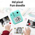 thumbnail image 4 of Nilvkv Chi1d.ren's Digital Camera High-Definition Stvdent Polaroids Printable Photographed and Recorded Printable Photos Easy to Carry, 4 of 6
