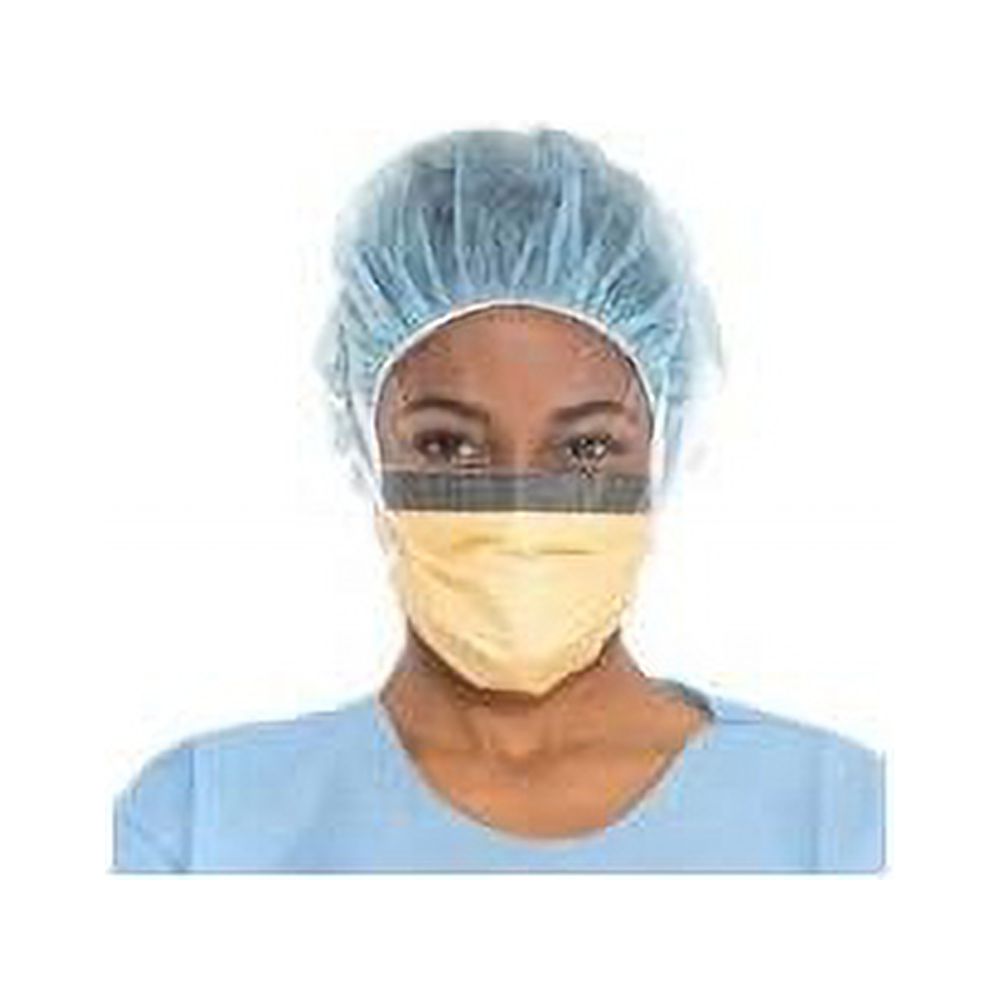 HALYARD FLUIDSHIELD Level 2 Surgical Masks, Fluid Resistant, Orange 48247 (Box of 25)