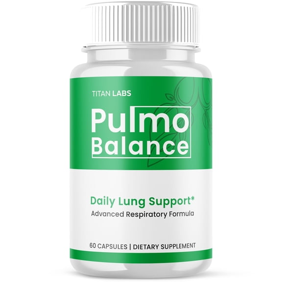Pulmo Balance Pills Advanced Formula Vitamin Supplement PulmoBalance 60 Capsules