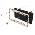thumbnail image 3 of Lemon License Plate Prame Aluminum Rust-Proof Auto Parts License Plate Decorative Screws Fit Standard 2 Holes 1 U.S. License Plate, 12.2x 6.3 Inch, 3 of 7