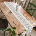 thumbnail image 4 of Tablecloth, Beige Bohemian Tablecloth 30x180cm With Marco Polo Tassel, For Home Table Decoration, 4 of 5