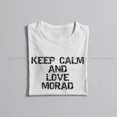 thumbnail image 4 of MORAD Original TShirts Keep Calm And Love Personalize Homme T Shirt Funny 6XL Xinyi, 4 of 7