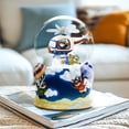 thumbnail image 4 of Helicopter Adventure Mouse Snow Globe Music Box,Sparkling Snow,Rotating Propellers,Musical,Hand-Painted, for Family, Friend, Collectors, Holiday Decor, 4 of 8