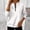 *White, variant on ClodeEU Womens Lightweight Sweatshirts,Long Sleeve Half Zip Up Pullover,Fashion Loose Clothes Tops Yellow,Womens Plus L