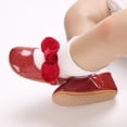 thumbnail image 2 of JAJAHO Baby Toddler Girls Sandels Pu Leather First Walking Shoes Summer Soft Sole Flat Sandels Flexible Barefoot Footwear, 2 of 8