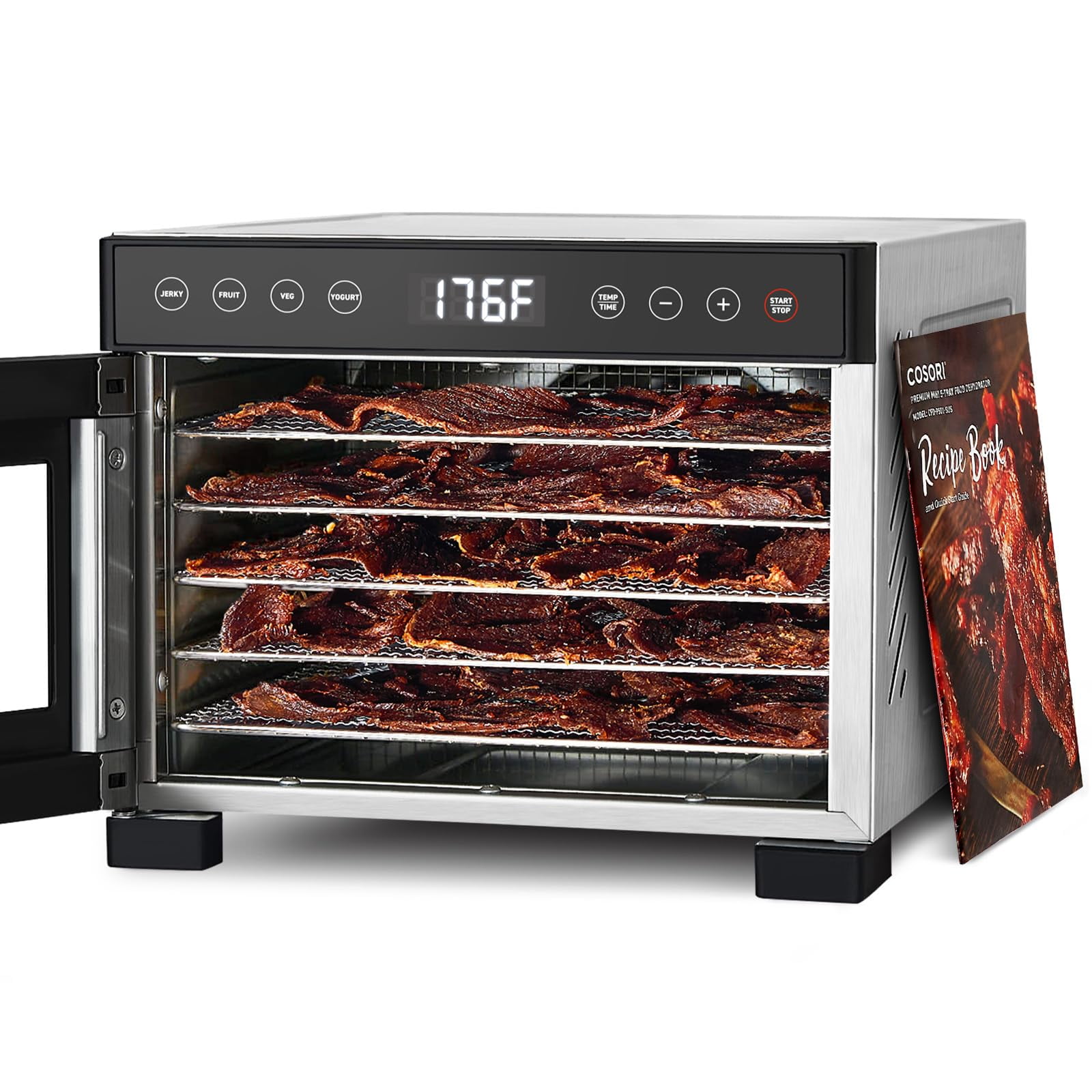 COSORI Food Dehydrator for Jerky, 176Â°F Temperature Control,