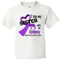thumbnail image 3 of Inktastic I Love my Sister with Epilepsy Hope, Support, Cure Youth T-Shirt, 3 of 5
