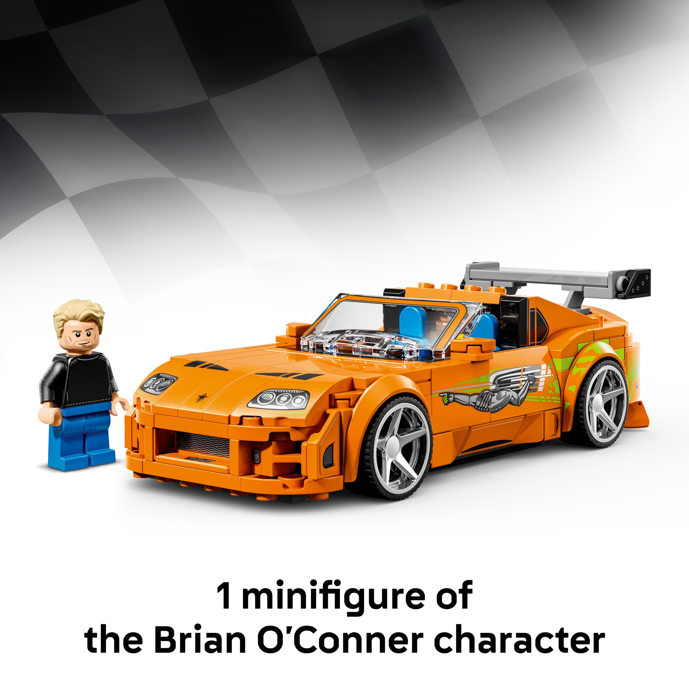 LEGO Speed Champions The Fast and The Furious Toyota Supra MK4 - Juguete de Construcción para Niños y Niñas, Mayores de 10 años - Coche de Rápidos y Furiosos con Minifigura - Regalo para Cumpleaños - 77260 5