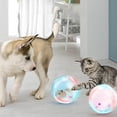 thumbnail image 2 of 6 Silver Juguete electrónico para mascotas, juguete eléctrico para hámster, bola para hámster para gatos, juguete para perros, 2 of 4
