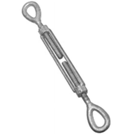 177402 Eye-Eye Turnbuckle, Forged Galvanized - .5 x 6