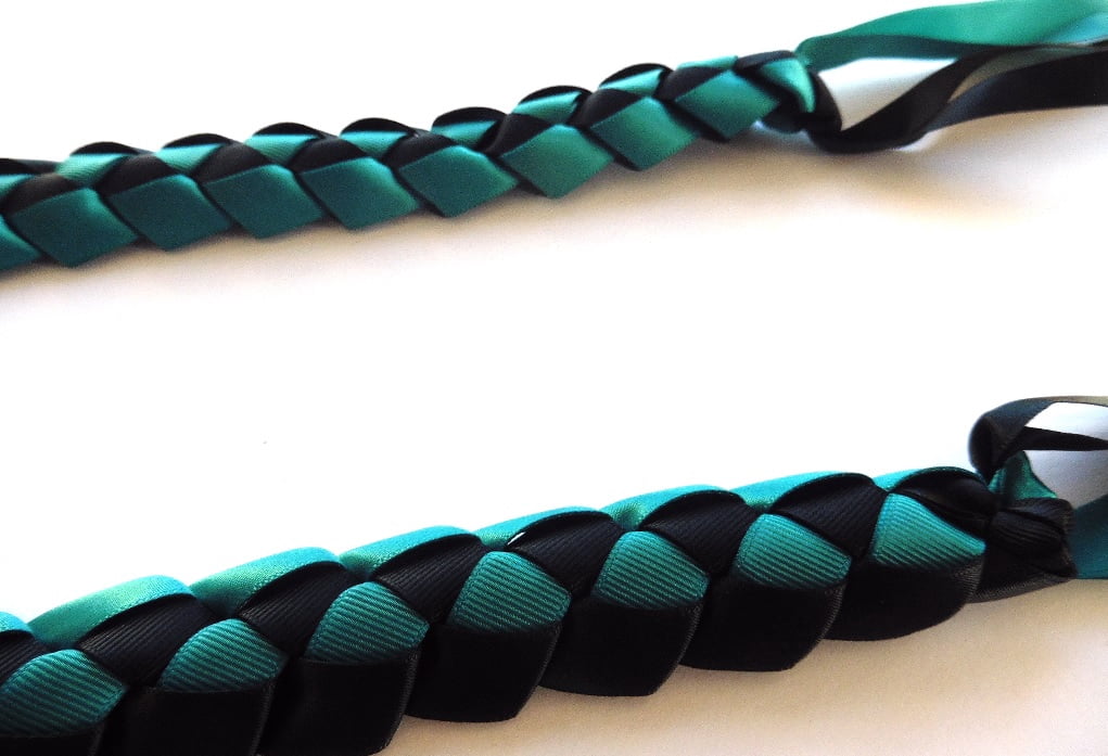 Maxport Corporation Braided Lei Black/teal