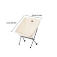 thumbnail image 4 of Naiovety Funda para silla, suministros para acampar, calentador de heces, accesorios para el hogar, mantiene el calor, sin rebabas, cubiertas térmicas, carpas Normal Naiovety OD032340-01, 4 of 6