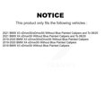 thumbnail image 2 of SIM Front Rear Semi-Metallic Brake Pads Kit for Car BMW X3 X4 KSM-100600, 2 of 8