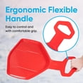 thumbnail image 2 of Superio Hot Seat Spoon Sled, Red (2 pack), 2 of 5