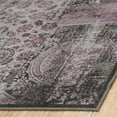 thumbnail image 3 of Safavieh Paradise 3'3" X 4'7" Power Loomed Viscose Rug in Charcoal, 3 of 3
