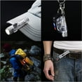 thumbnail image 5 of 2pcs waterproof mini flashlight strong light long shot, 5 of 5