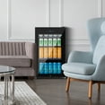 thumbnail image 5 of COLOZO Black Beverage Refrigerator Cooler, 96 Cans Freestanding Mini Fridge with Glass Door, 5 of 10