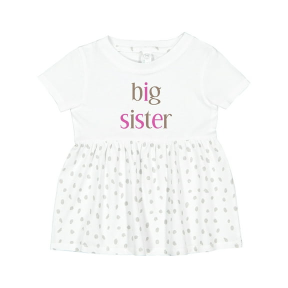 Inktastic Big Sister Girls Baby Dress
