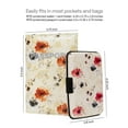 thumbnail image 3 of Miami CarryOn RFID Protected Wallet and Passport Cover Set (Autumn Flowers), 3 of 6