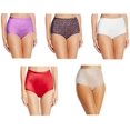 thumbnail image 5 of Vanity Fair Women's Body Caress Brief Panty #13138, Assorted Color 3-Pack, 8, 5 of 5
