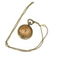 thumbnail image 1 of Shisuyan 1 Pc Pocket Watch Clamshell Hanging Watch Retro Pocket Watch Big Numbers Watch, 1 of 8