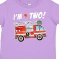 thumbnail image 4 of Inktastic I'm 2 Fire Truck 2nd Birthday Boys or Girls Toddler T-Shirt, 4 of 5