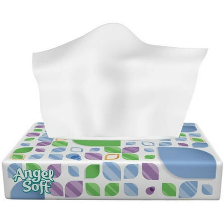 Angel Soft On The Go Soft Pack Facial Tissue, White, 72ct. each