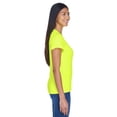 thumbnail image 2 of 8620L UltraClub Ladies Cool & Dry Basic Performance Tee Bright Yellow 3XL, 2 of 2